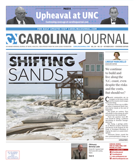 Upheaval at UNC Continuing Coverage at Carolinajournal.Com