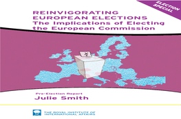 Euro Elections 00 Prelims 1 19/5/04, 4:06 Pm © the Royal Institute of International Affairs, 2004