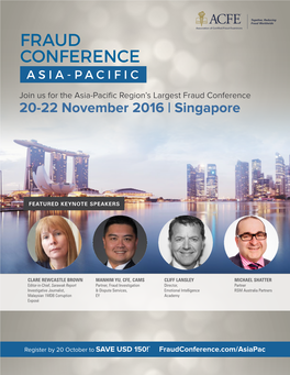 ACFE Fraud Conference Asia-Pacific