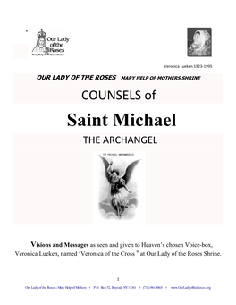 Saint Michael the ARCHANGEL