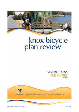 Knox Bicycle Plan Review, Knox City