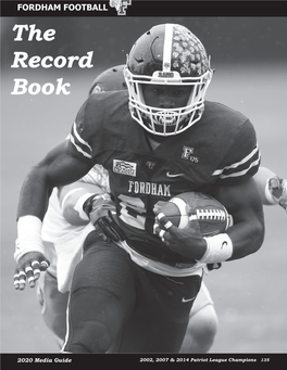 FORDHAM FOOTBALL the Record Book