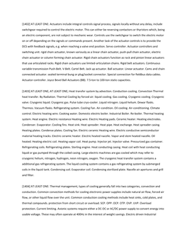 [1402] at LEAST ONE: Actuators Include Integral Controls Signal Process, Signals Locally Without Any Delay, Include Switchgear Required to Control the Electric Motor