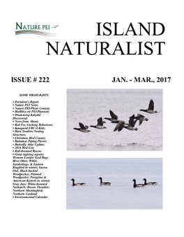 Island Naturalist