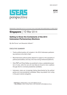 Singapore | 10 Mar 2014