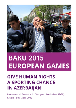 Baku 2015 European Games