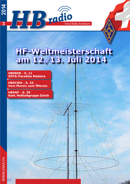 HF-Weltmeisterschaft Am 12./13. Juli 2014