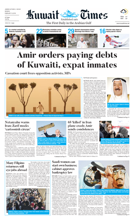 Kuwaittimes 19-2-2018.Qxp Layout 1