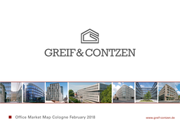 Office Market Map Cologne February 2018 CHORWEILER