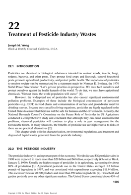 Handbook of Industrial and Hazardous Wastes Treatment