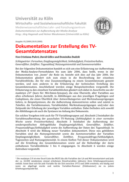 Dokumentation Fernsehen