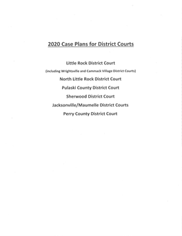 Pulaski County District Court Sherwood District Court Jacksonville/Maumelle District Courts Perry County District Court EXCHANGE AGREEMENT - STATE DISTRICT JUDGE