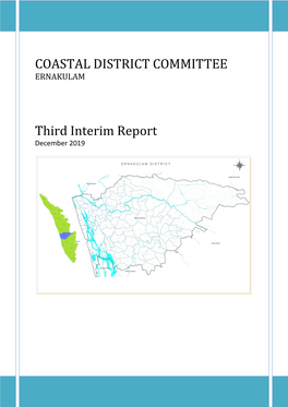 COASTAL DISTRICT COMMITTEE Third Interim Report