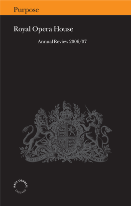 Annual Review 2006/07 Purpose