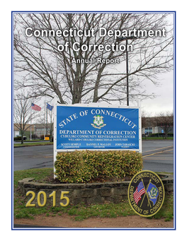 Connecticut Department of Correction Annual Report