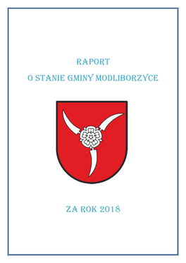 Raport O Stanie Gminy Modliborzyce Za Rok 2018 Rozmiar