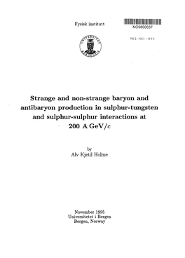 A Study of Cascade and Strange Baryon Production in Sulphur-Sulphur Interactions at 200 Gev/C Per Nucleon S