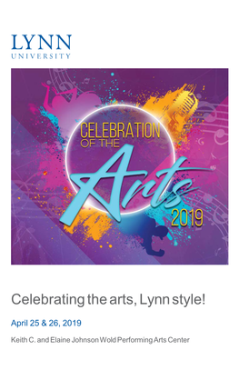 Celebration of the Arts 2019 Program