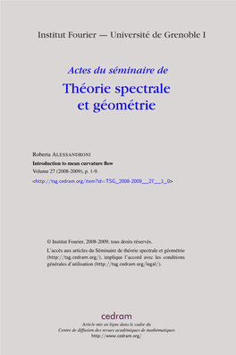 Introduction to Mean Curvature Flow