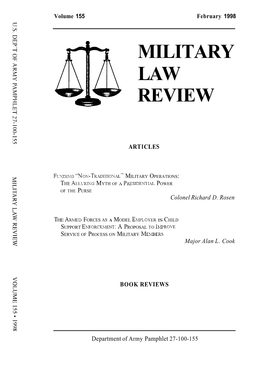 Military Law Review