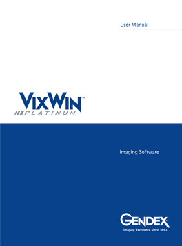 Imaging Software User Manual