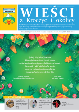 Z Kroczyc I Okolicy | Nr 3/2020 | Grudzień 2020 W NUMERZE