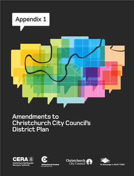 Amendments to Christchurch City Council's District Plan