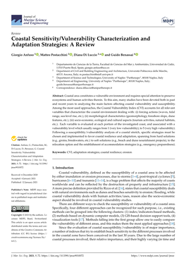 Coastal Sensitivity/Vulnerability Characterization and Adaptation Strategies: a Review