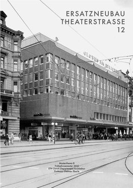 Ersatzneubau Theaterstrasse 12