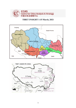 TIBET INSIGHT 1-15 March, 2021