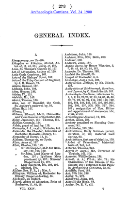 General Index