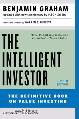 The Intelligent Investor