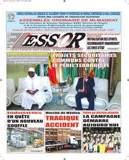 Le Quotidien L'essor