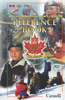 Army Cadet Reference Manual