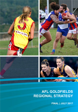 Afl Goldfields Regional Strategy