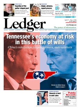 Tennessee's Economy at Risk in This Battle of Wills