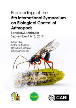 Proceedings of the 5Th International Symposium on Biological Control of Arthropods