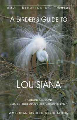 Download Louisiana Birding Guide