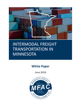 Intermodal Freight Transportation in Minnesota