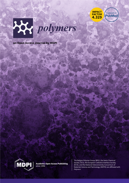 Polymers an Open Access Journal by MDPI