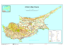 Visitor's Map of Cyprus