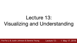 Cs231n 2018 Lecture13.Pdf