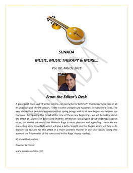 Sunada Music, Music Therapy & More…