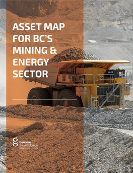 Asset Map for Bc's Mining & Energy Sector