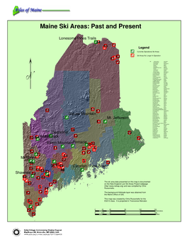 Maine Ski Areas: Past and Present