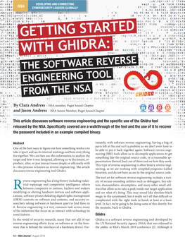 Getting Started with Ghidra