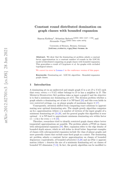 Arxiv:2012.02701V3 [Cs.DS] 28 Jun 2021 (Sequential) Approximations Are Possible