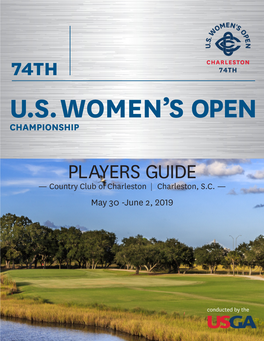 PLAYERS GUIDE — Country Club of Charleston | Charleston, S.C