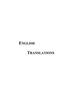 English Translations 71