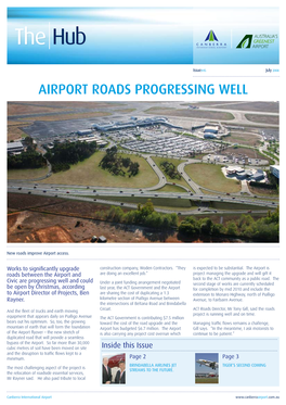 Airport Roads Progressing Well